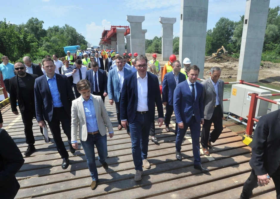 Aleksandar Vučić i Ana Brnabić