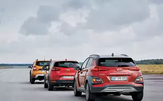 Dacia Duster kontra Mazda CX-3 i Hyundai Kona