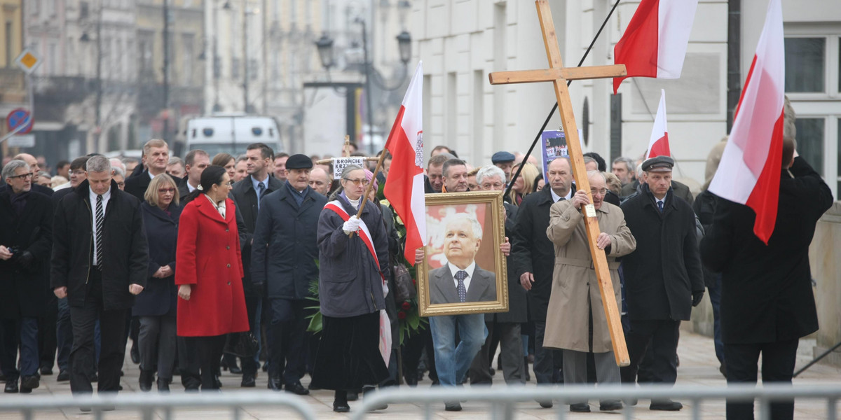 Miesięcznica Katastrofy Smoleńskiej 