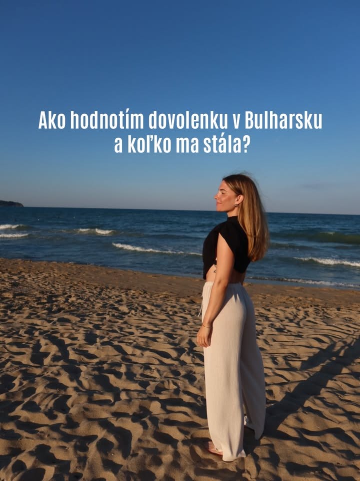 Moderátorka Simona Ondrušková zhodnotila dovolenku v Bulharsku. 