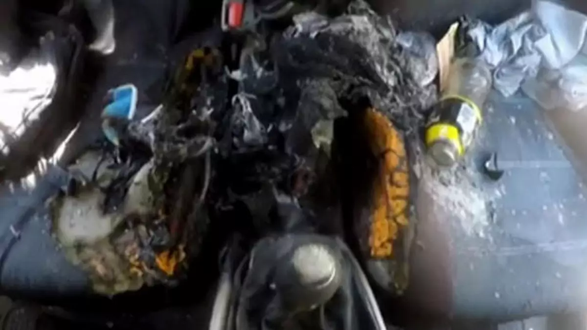 iPhone 7 zapalił się i zniszczył samochód właściciela (wideo)