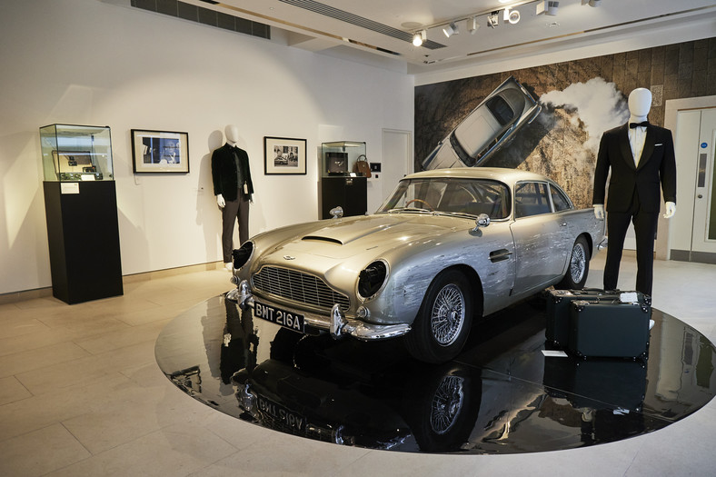 Aston Martin na aukcji z okazji 60-lecia Jamesa Bonda