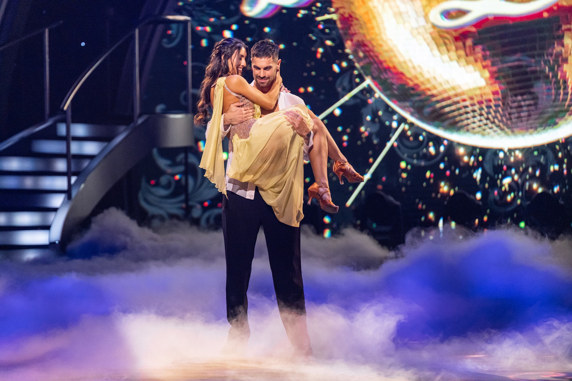 Jasmin Affašová a Adam Šedro v Let's Dance.