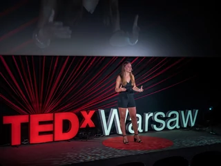 Zofia Kierner, CEO Girls Future Ready, podczas TEDx Warsaw 2021