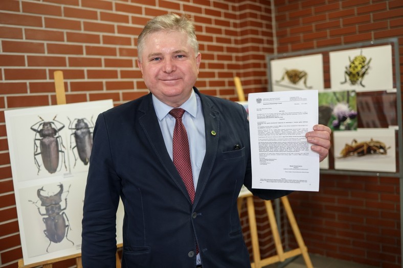 Prof. Sławomir Bakier i patent na wynalazek