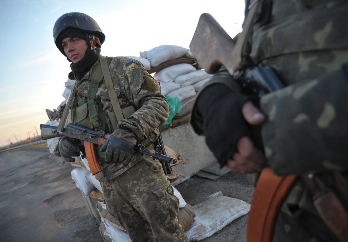 Ukraiński żołnierz