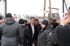 Elon Musk w Muzeum Auschwitz-Birkenau