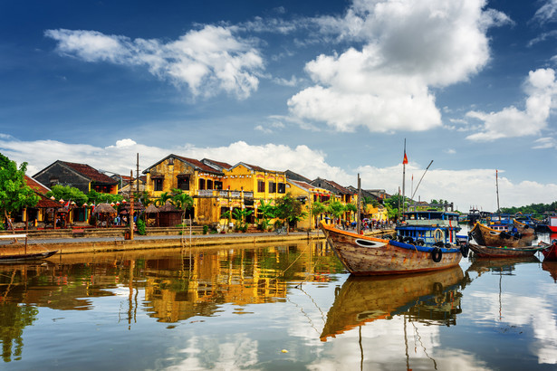 Miasto Hoi An w Wietnamie