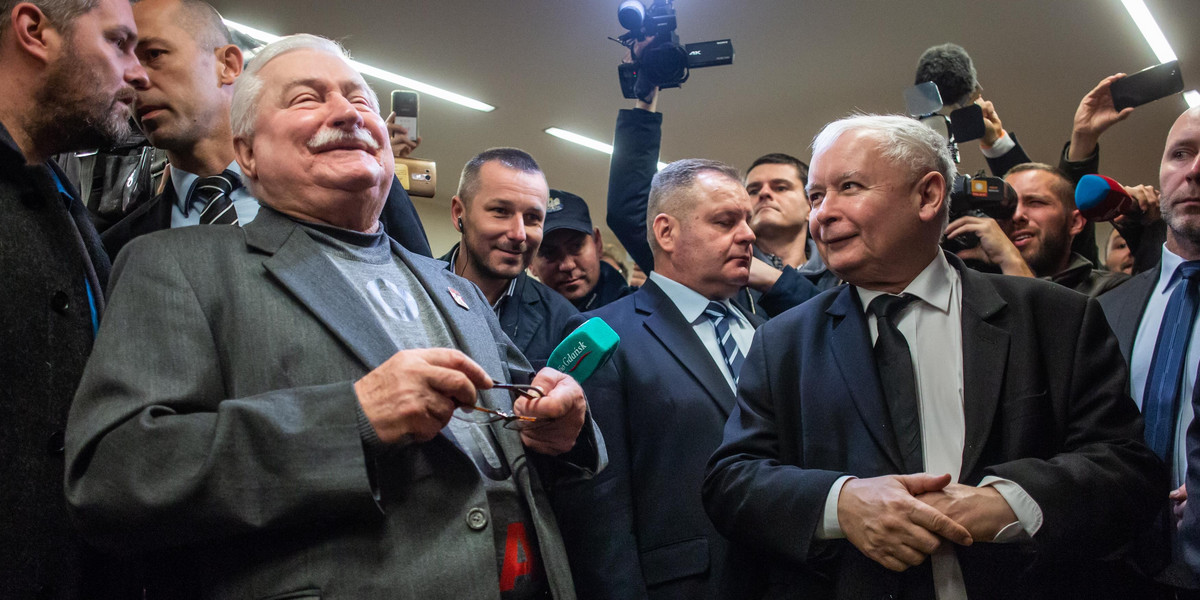 Wałęsa odwoła się po wyroku nakazującym przeprosiny dla Kaczyńskiego