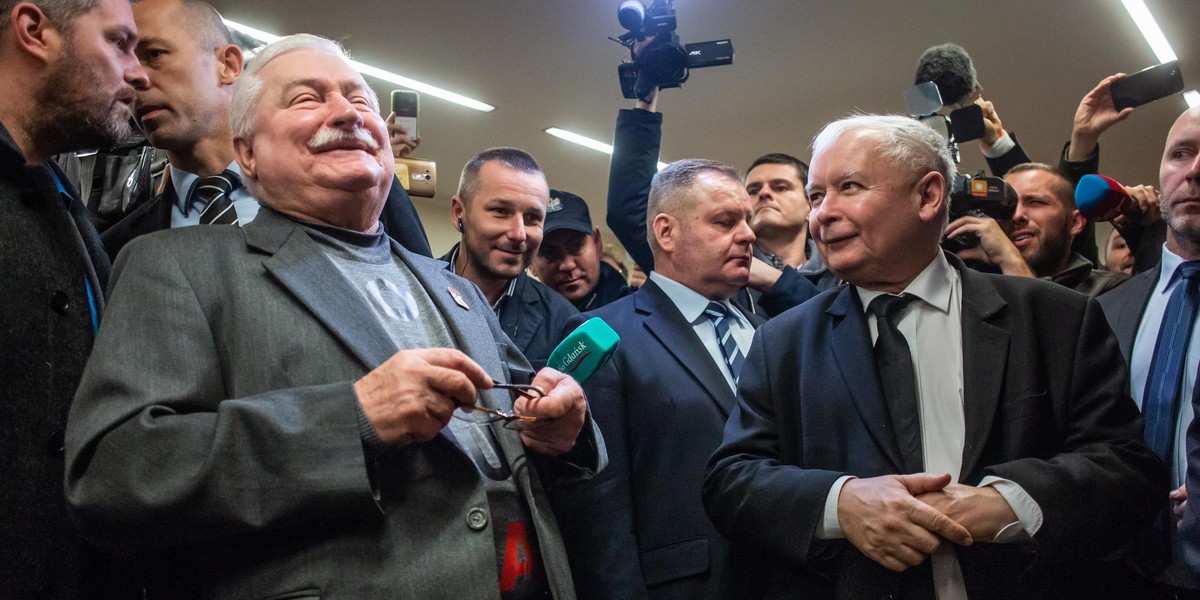 Wałęsa odwoła się po wyroku nakazującym przeprosiny dla Kaczyńskiego