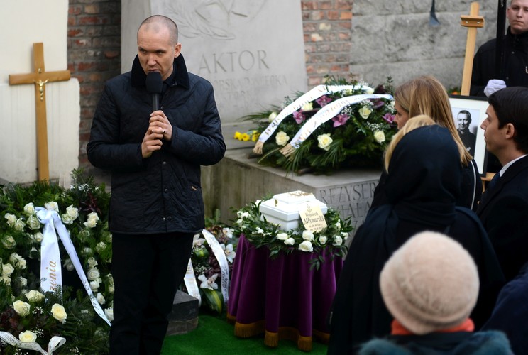 POGRZEB WOJCIECHA MŁYNARSKIEGO