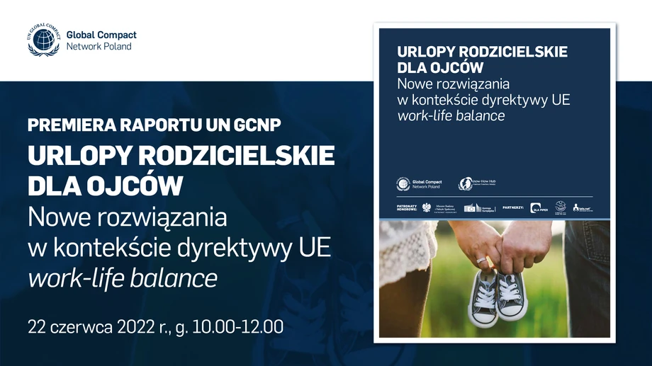 Premiera raportu „Urlopy rodzicielskie dla ojców. Nowe rozwiązania w kontekście dyrektywy UE work-life balance” odbyła się 22 czerwca