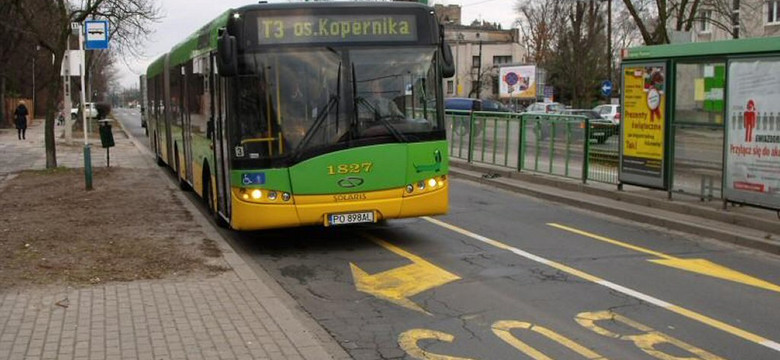 Poznań: Torowisko tramwajowe na Grunwaldzkiej ma zostać wydzielone. Powstaną kolejne buspasy