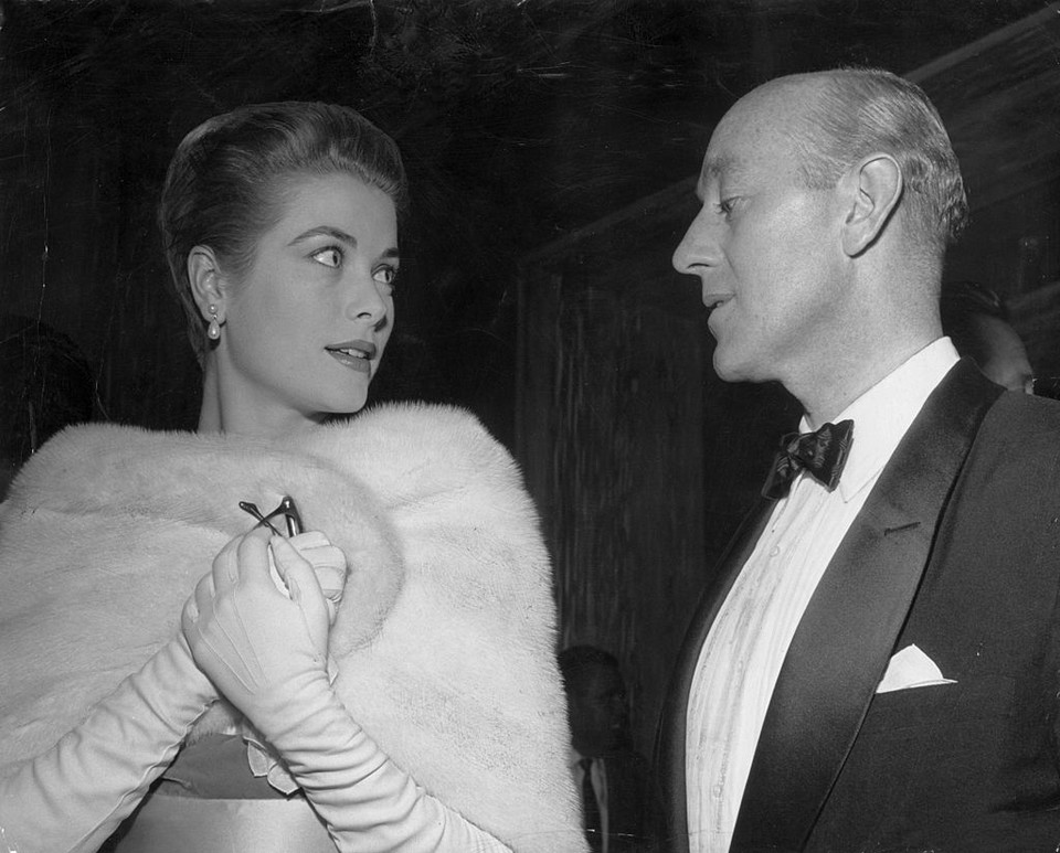 Grace Kelly i Alec Guinness