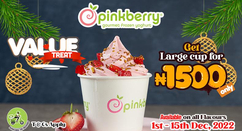 Pinkberry unveils 12 days of Christmas deals, a dozen ways of indulgent fun: It’s the season to be jolly