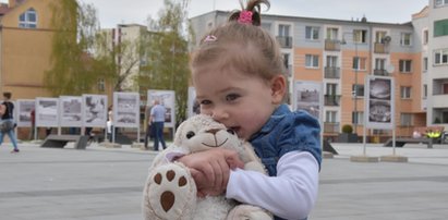 Ola żyje z połową serca. Tata, policjant walczy o jej życie