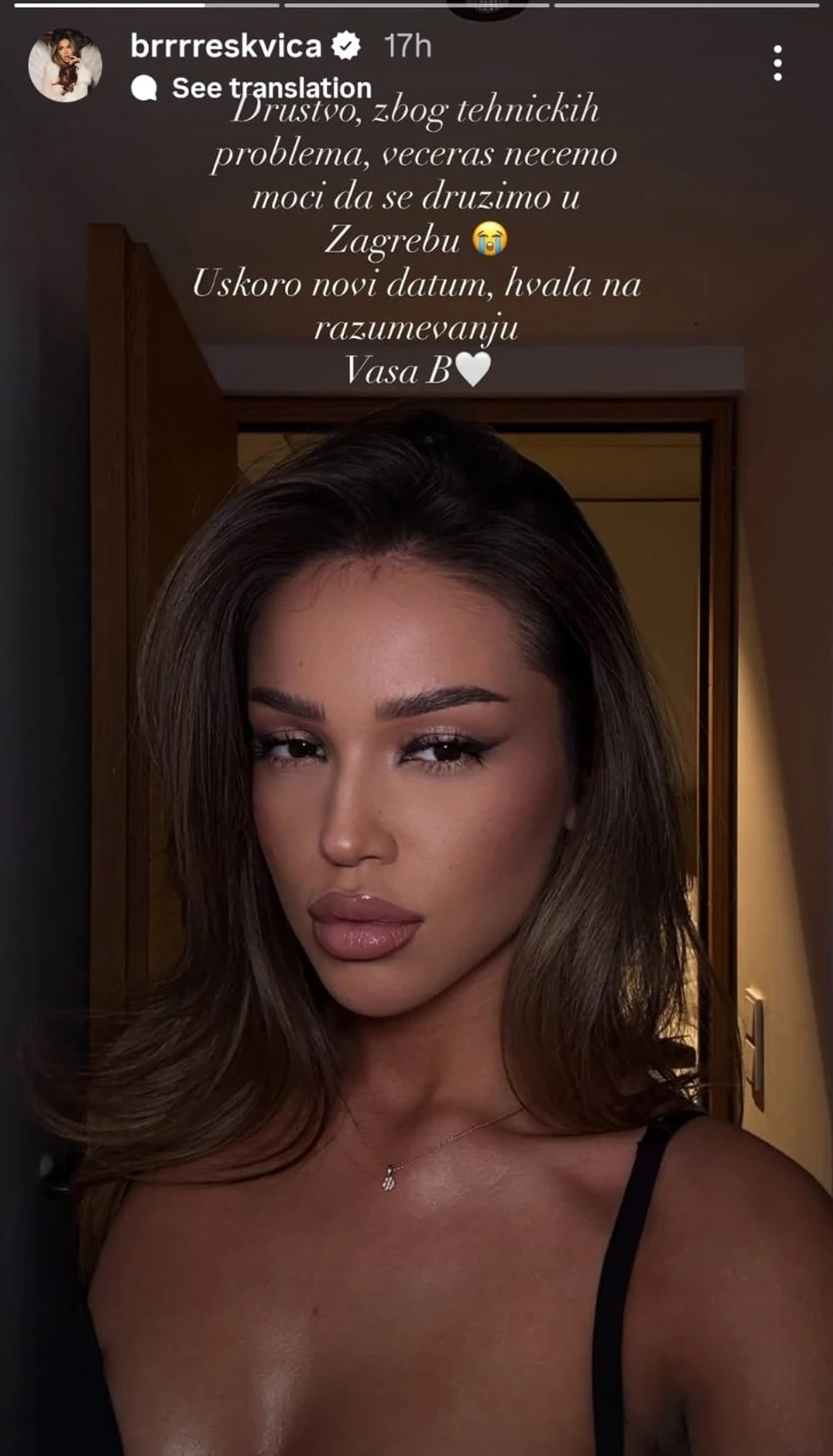 Breskvica otkazala nastup u Hrvatskoj