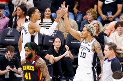 Jeremy Sochan show. Polak trafił 12 z 14 rzutów z gry [WIDEO]