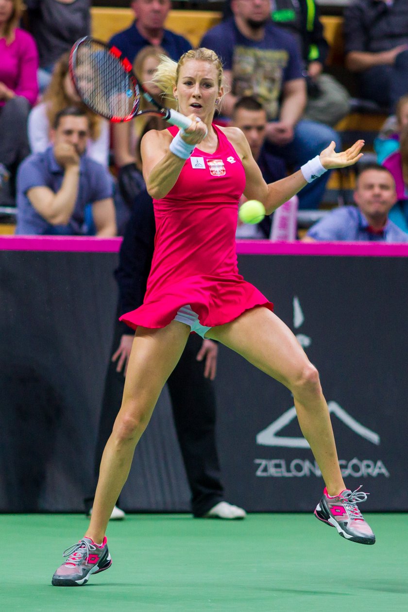 Przegrana reprezentacji Polski ze Szwajcarią w Fed Cup 2:3.