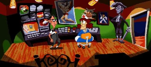 Screen z gry Day of the Tentacle