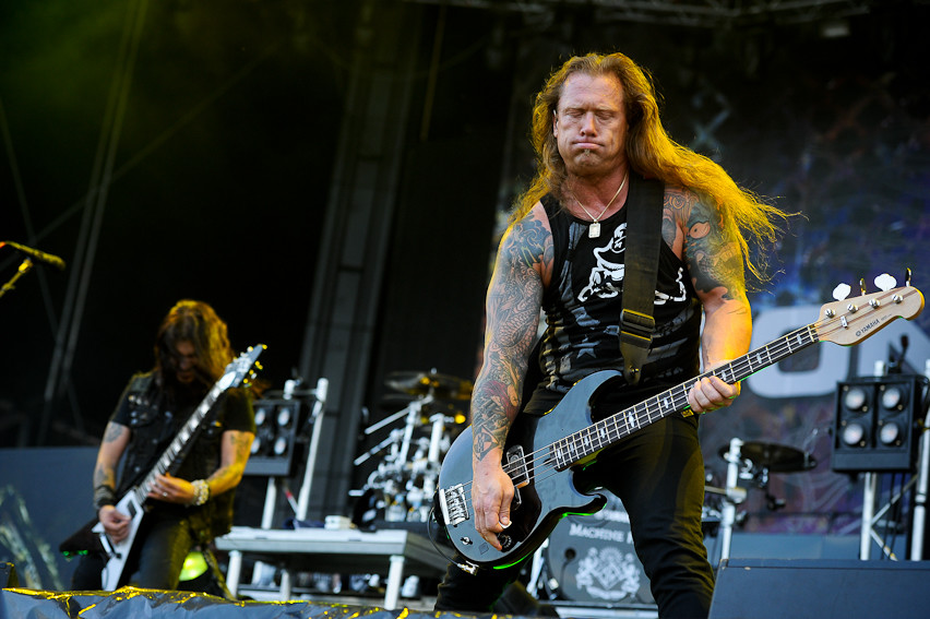 Machine Head na festiwalu Sonisphere 2012 w Warszawie (fot.Artur Rawicz/Onet)