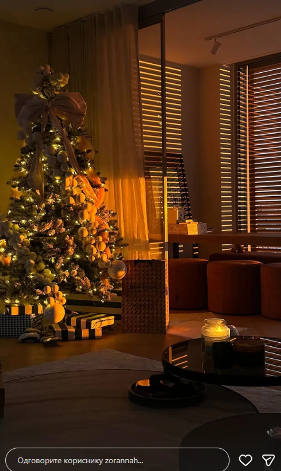 Zorannah pokazala kako je okitila jelku