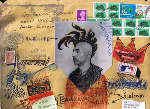 Babi Badalov - Transbanners (visual poetry), 2011