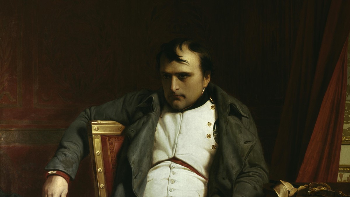 Napoleon I. in Fontainebleau / Delaroche