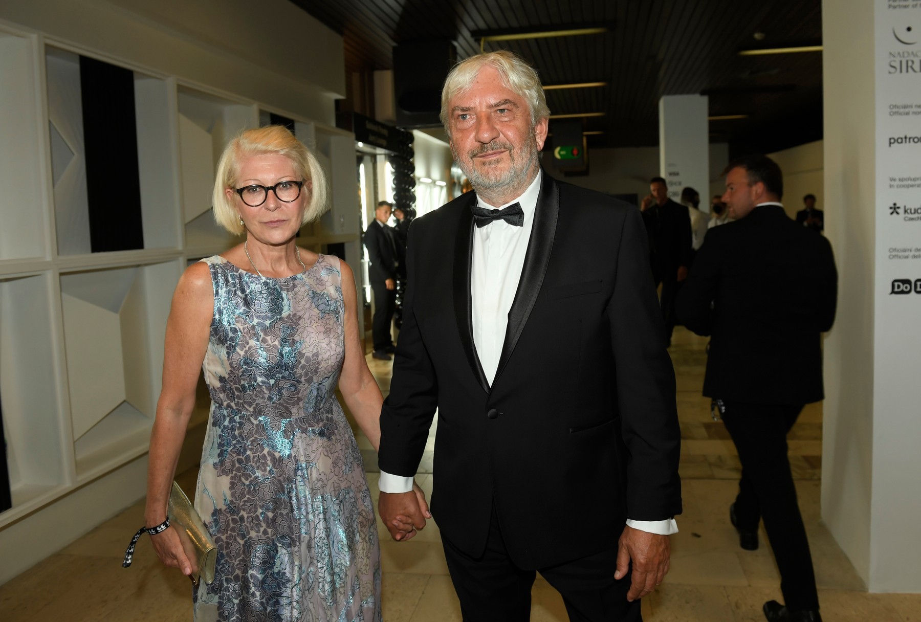 Český herec Miroslav Donutil a jeho manželka Zuzana.