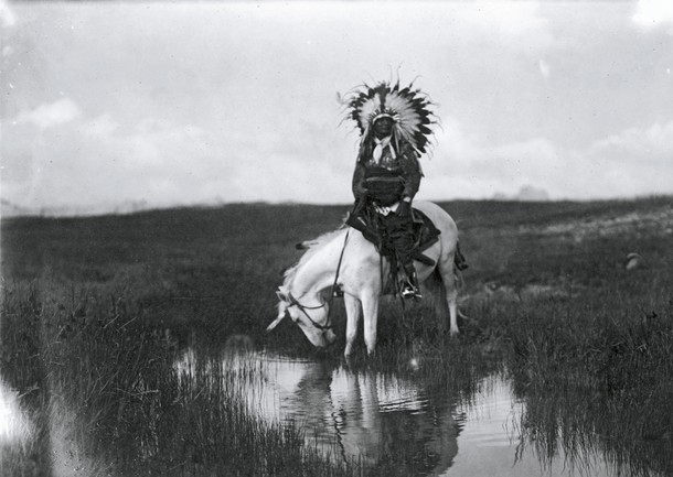 Indianinz plemienia Czejenów, 1905 r.