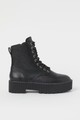Magas talpú bokacsizma H&M 9495 Ft