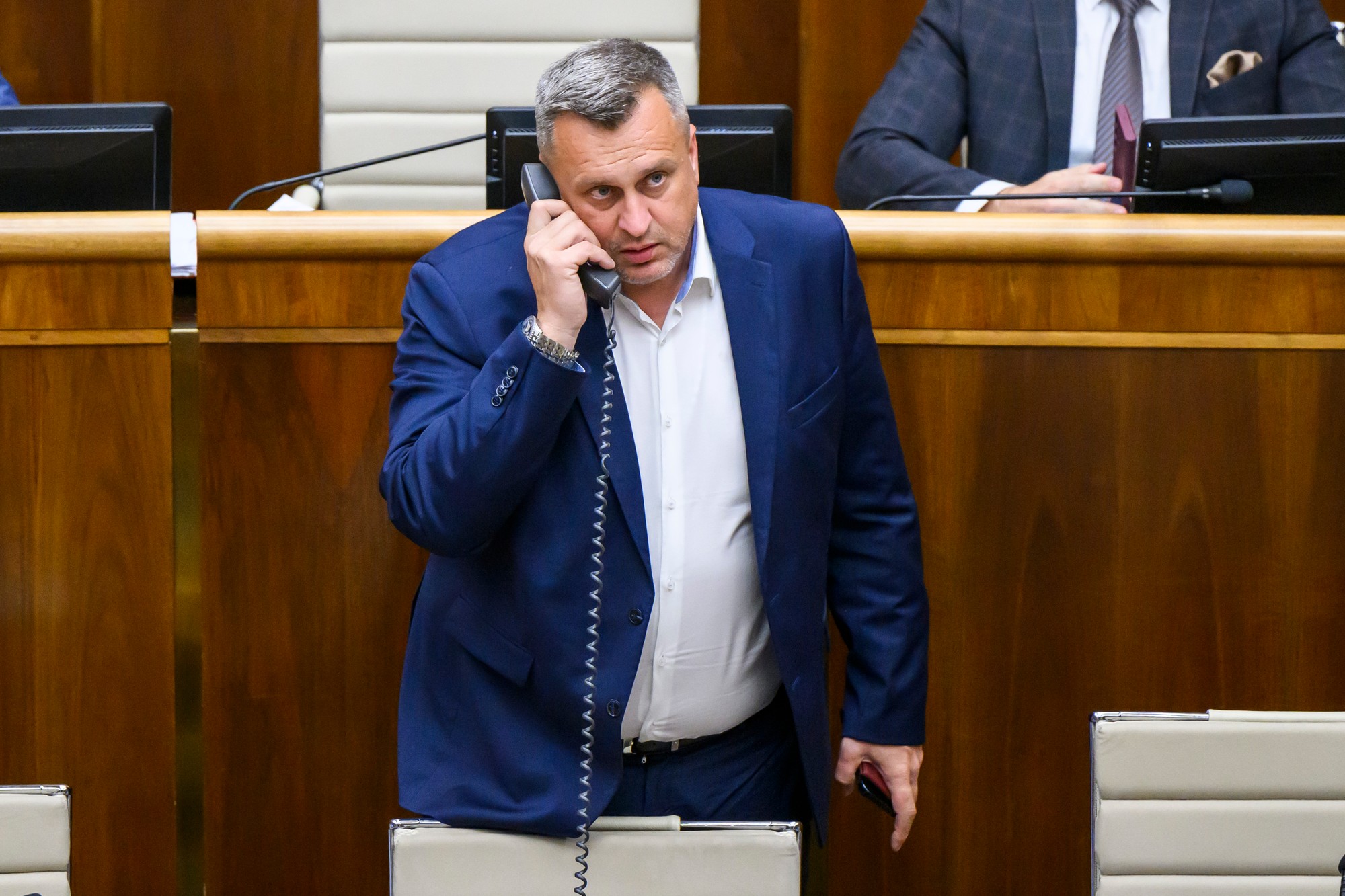 Podpredseda Národnej rady (NR) SR Andrej Danko (SNS).