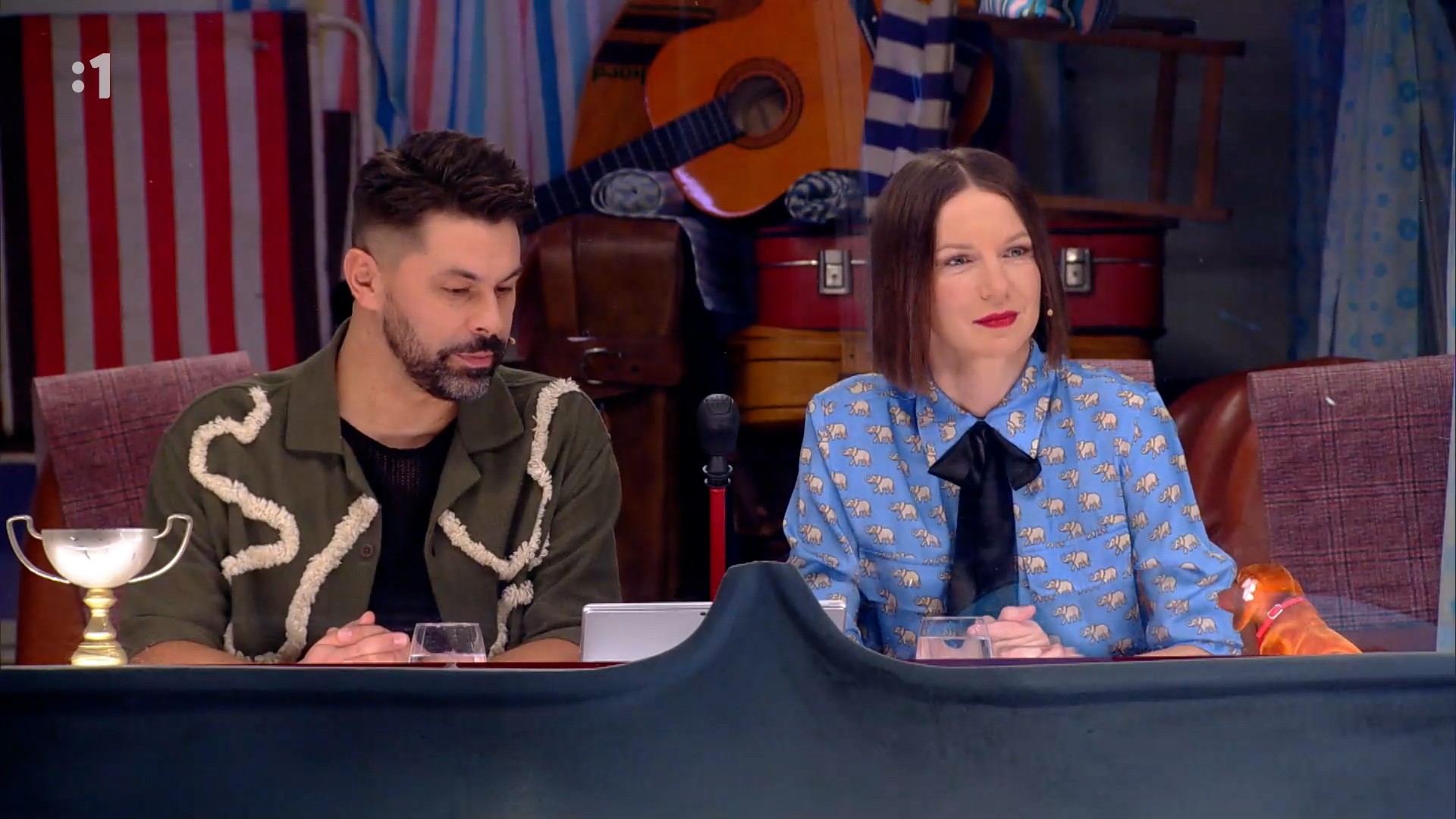 Zuzana Smatanová a Adam Ďurica v šou Na správnej ceste.