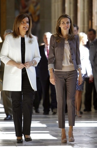 Księżna Letiziai hiszpańska minister pracy Fatima Banez