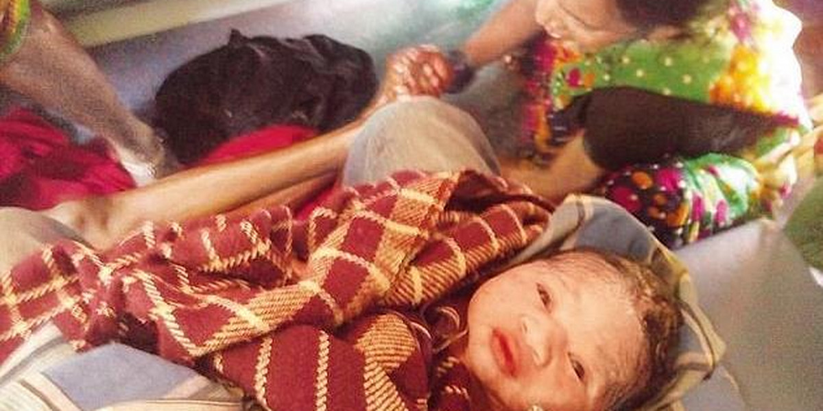 Vipin Khadse przyjął poród w pociągu