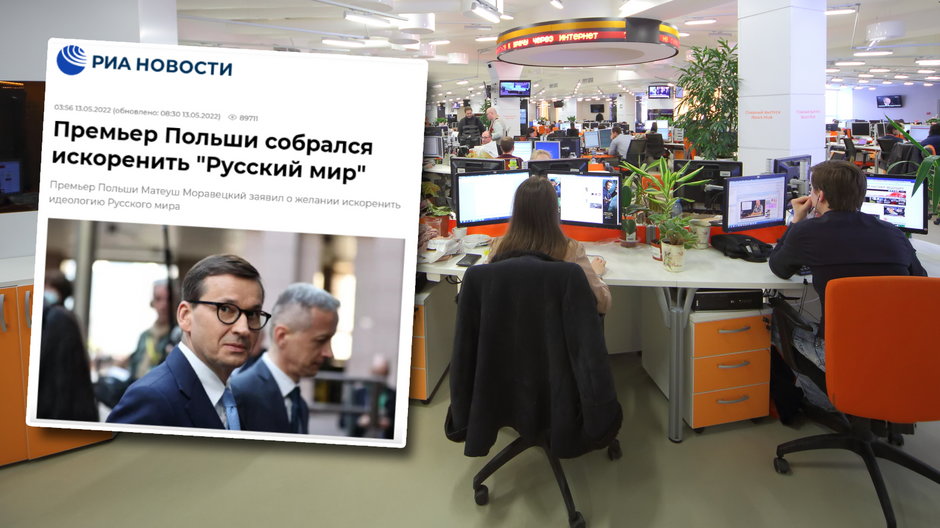RIA Novosti opublikowała tekst o Mateuszu Morawieckim