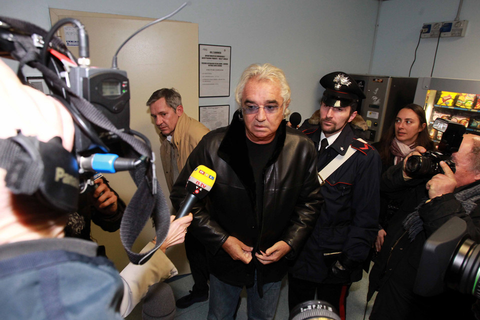 Flavio Briatore odwiedził Roberta Kubicę