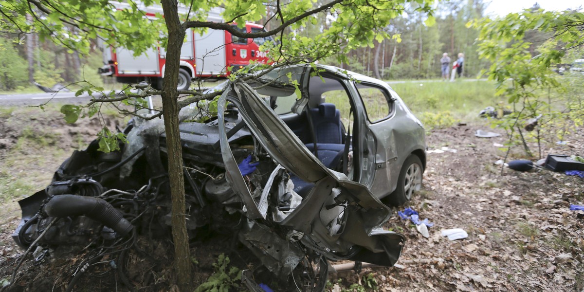 Makabryczny wypadek na „trasie śmierci”