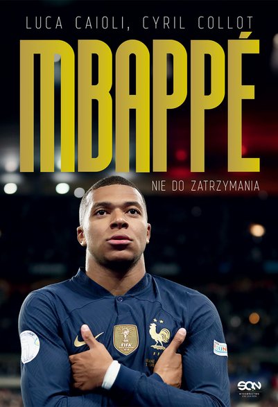 Okładka biografii Kyliana Mbappé