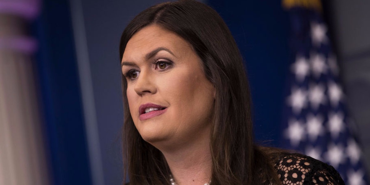 Sarah Huckabee Sanders defends Trump on NFL controversy: 'It's pretty black and white'