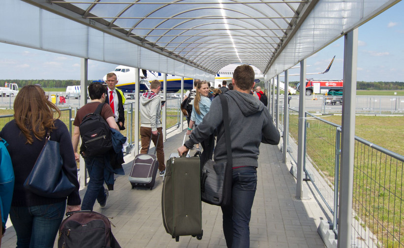 W 2016 r. w Modlinie było prawie 2,9 mln pasażerów. W tym roku zapewne pęknie bariera 3 mln
