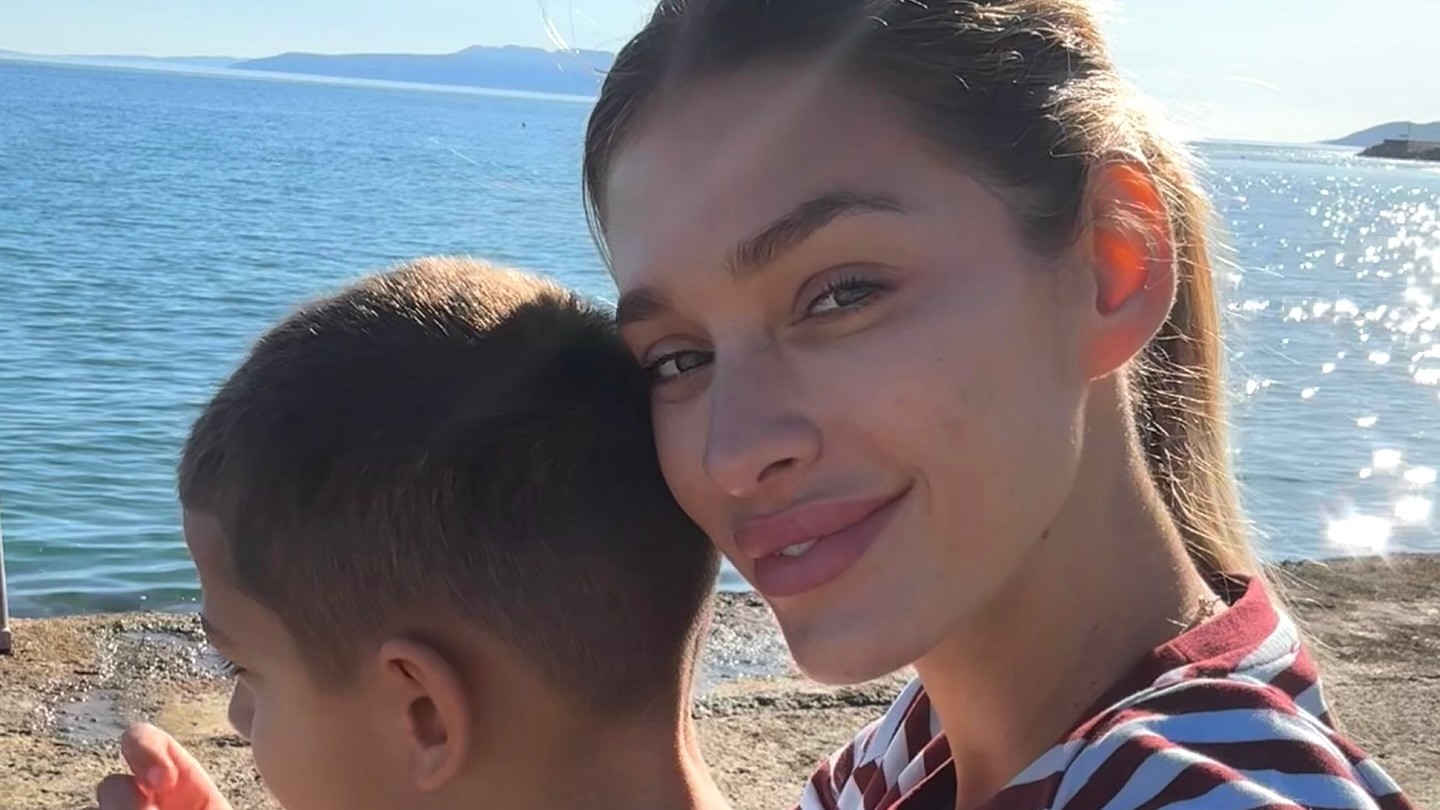 Jasmina Alagič so synom Sanelom.