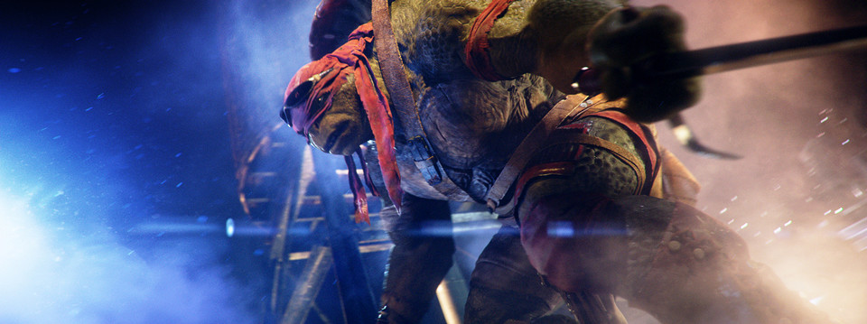 "Wojownicze Żółwie Ninja" - kadr z filmu