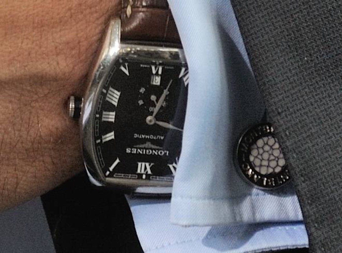 Sławomir Nowak i jego drugi zegarek