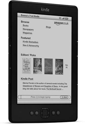 <b>Amazon Kindle 5 Wi-Fi</b>
<br><br>
Ekran: 6