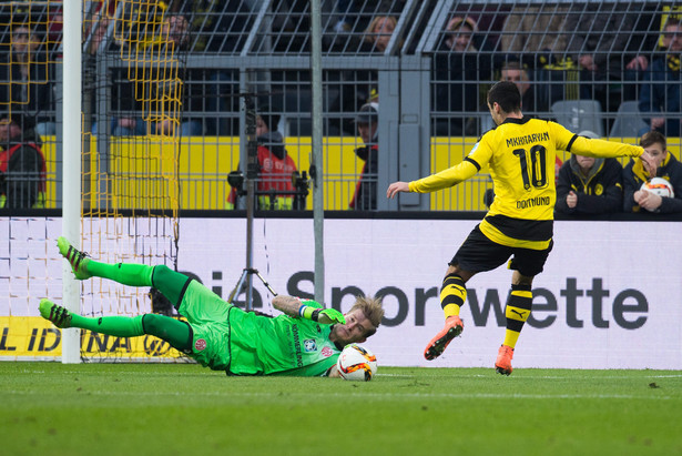Liga niemiecka: Borussia Dortmund wygrała, ale Aubameyang gola nie strzelił. WIDEO