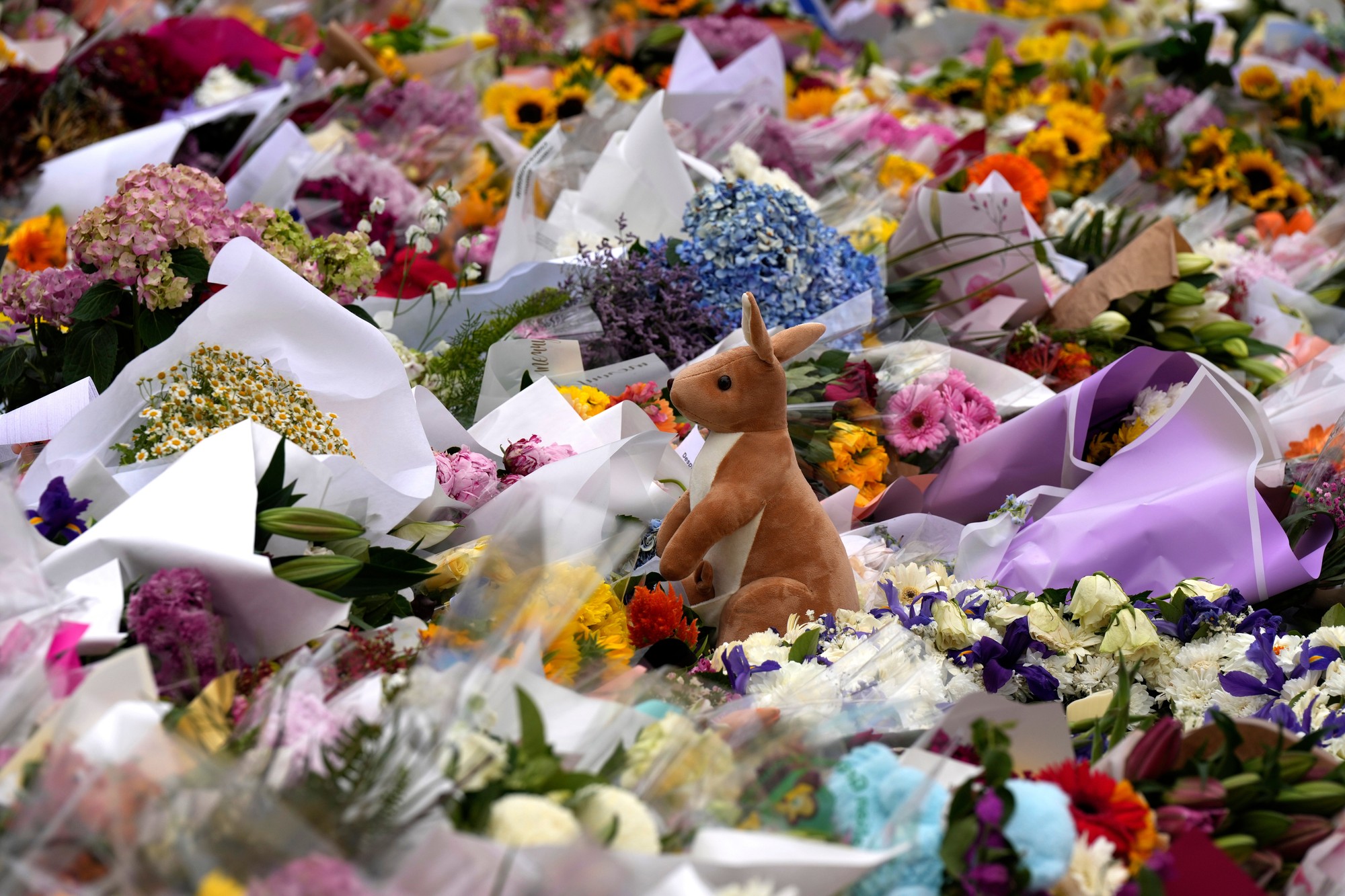 Na mieste tragédie v Sydney vznikol kvetinový pamätník venovaný obetiam streľby.