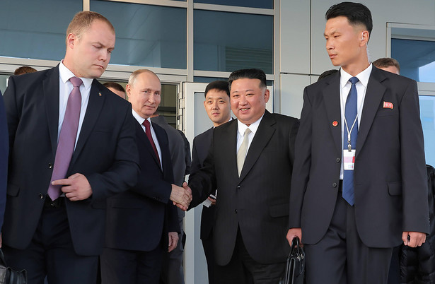 Kim Dzong Un i Władimir Putin