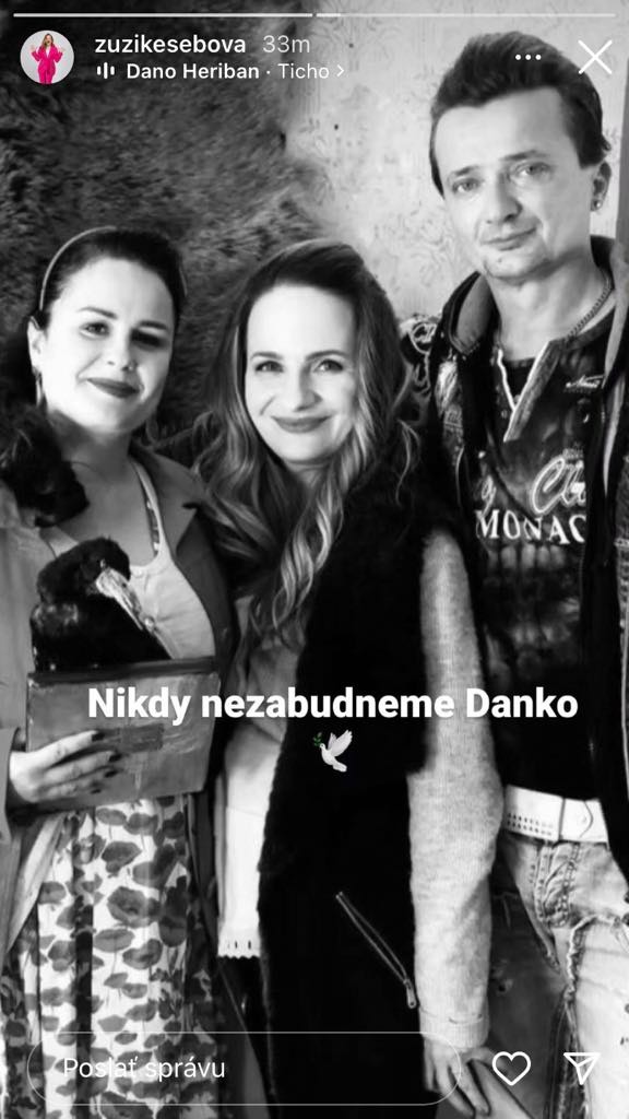 Za Heribanom smúti aj Zuzana Kubovčíková Šebová.