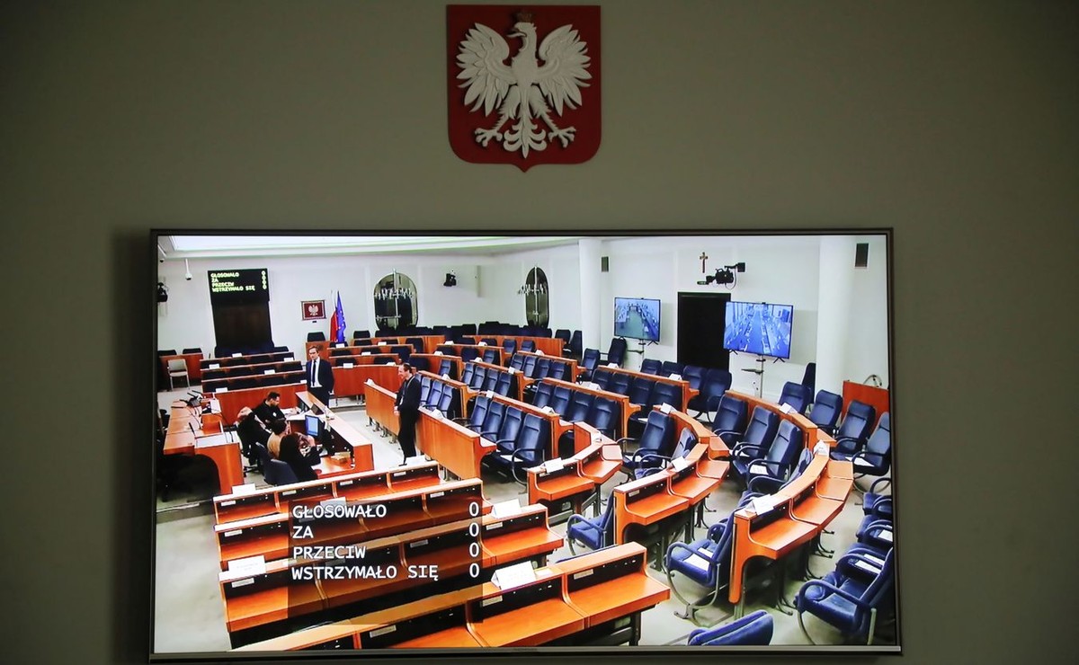 Sala obrad w Senacie